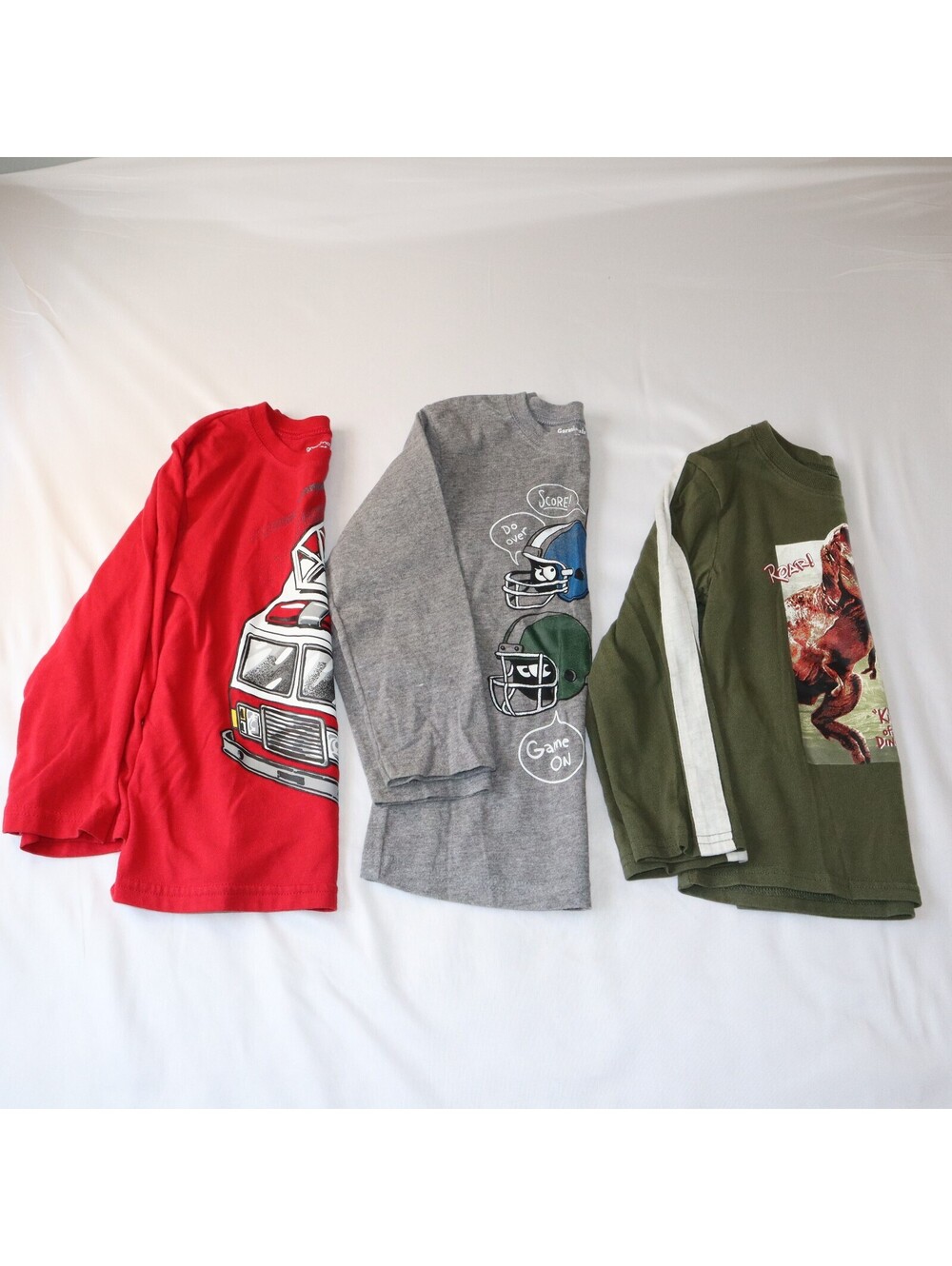 Garanimals Boys Long Sleeve Graphic T-Shirts Size 5T - 3 Pack